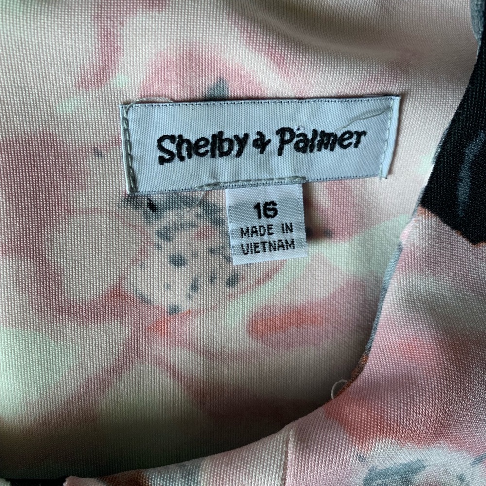 SOLD ELSEWHERE Shelby & Palmer Pink Floral Dress - Picture 6 of 8